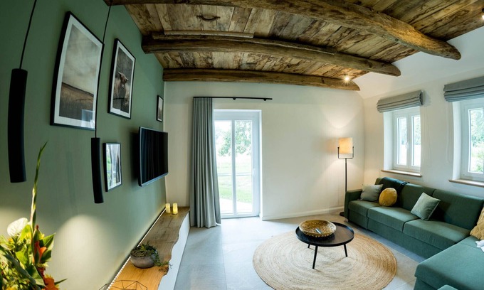 Versmold Apartamento | Zum Heuerling vacation apartment "Tenne" with sauna