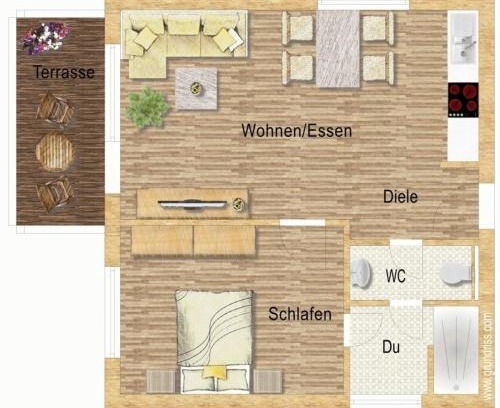 Lierschied Apartamento | Zum Rheinblick
