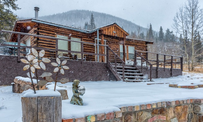 Leadville Cabina | Zuni Log Cabin Alquiler de vacaciones