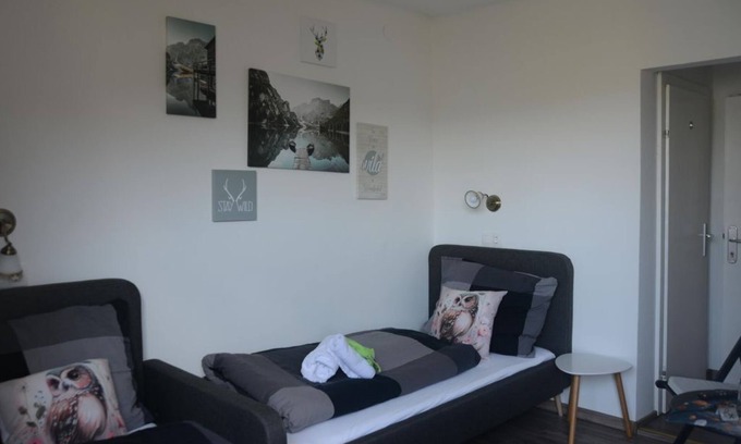 Sankt Kanzian am Klopeiner See Cama Y Desayuno | Zweibettzimmer 9 - Pension Eule