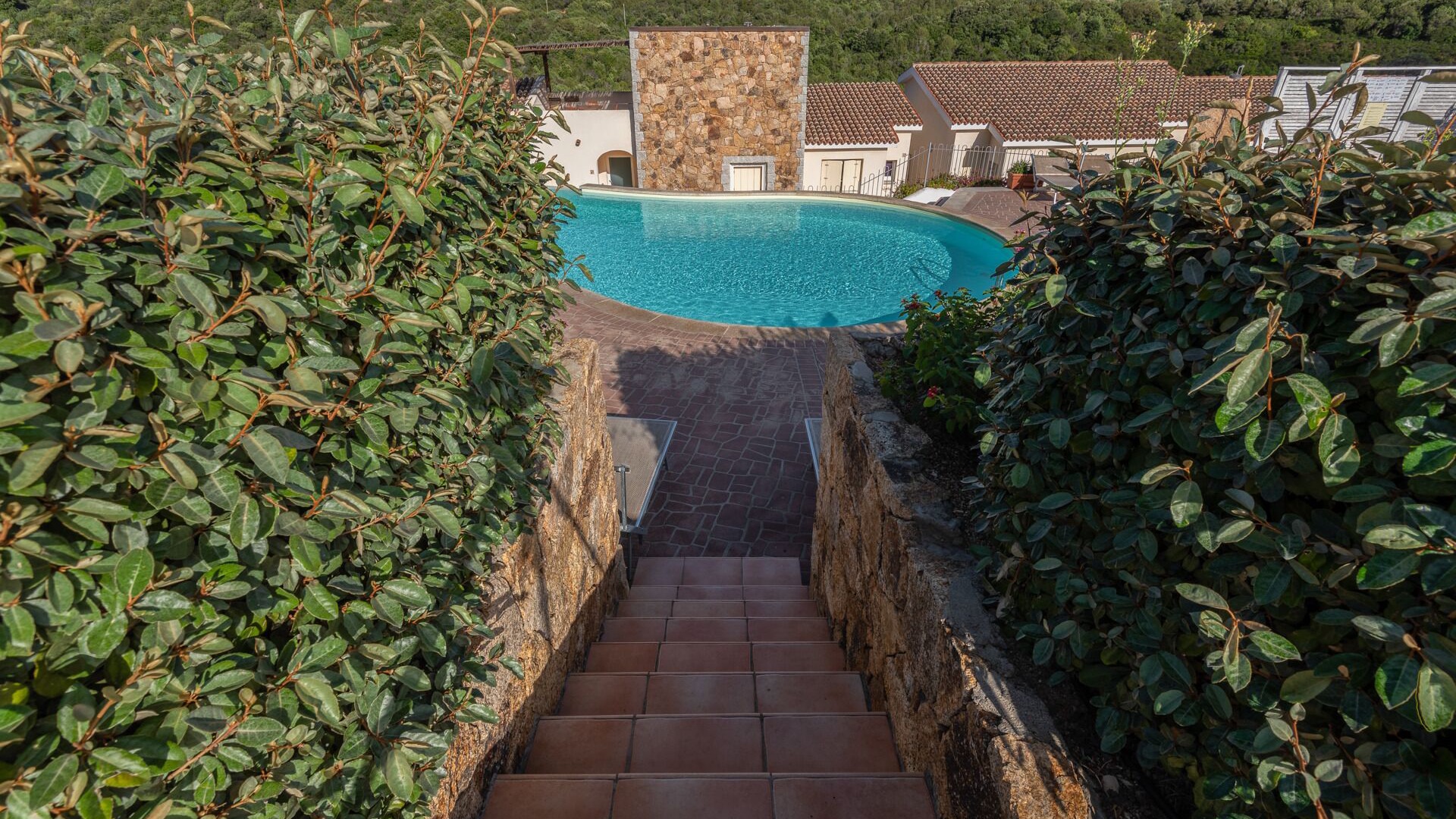 foto de Balcón de patio en Baja Sardinia
