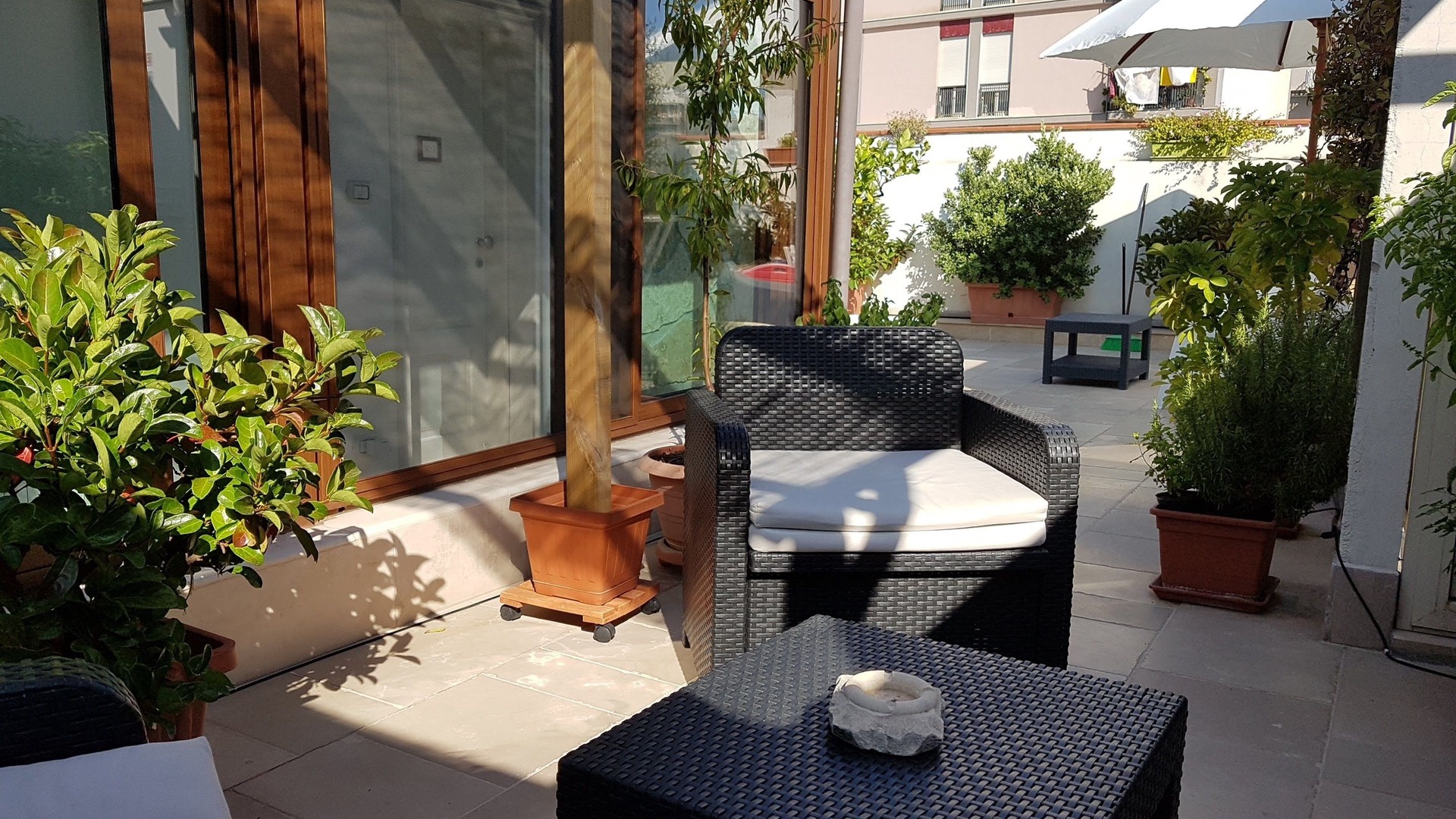 foto de Balcón de patio en Trani