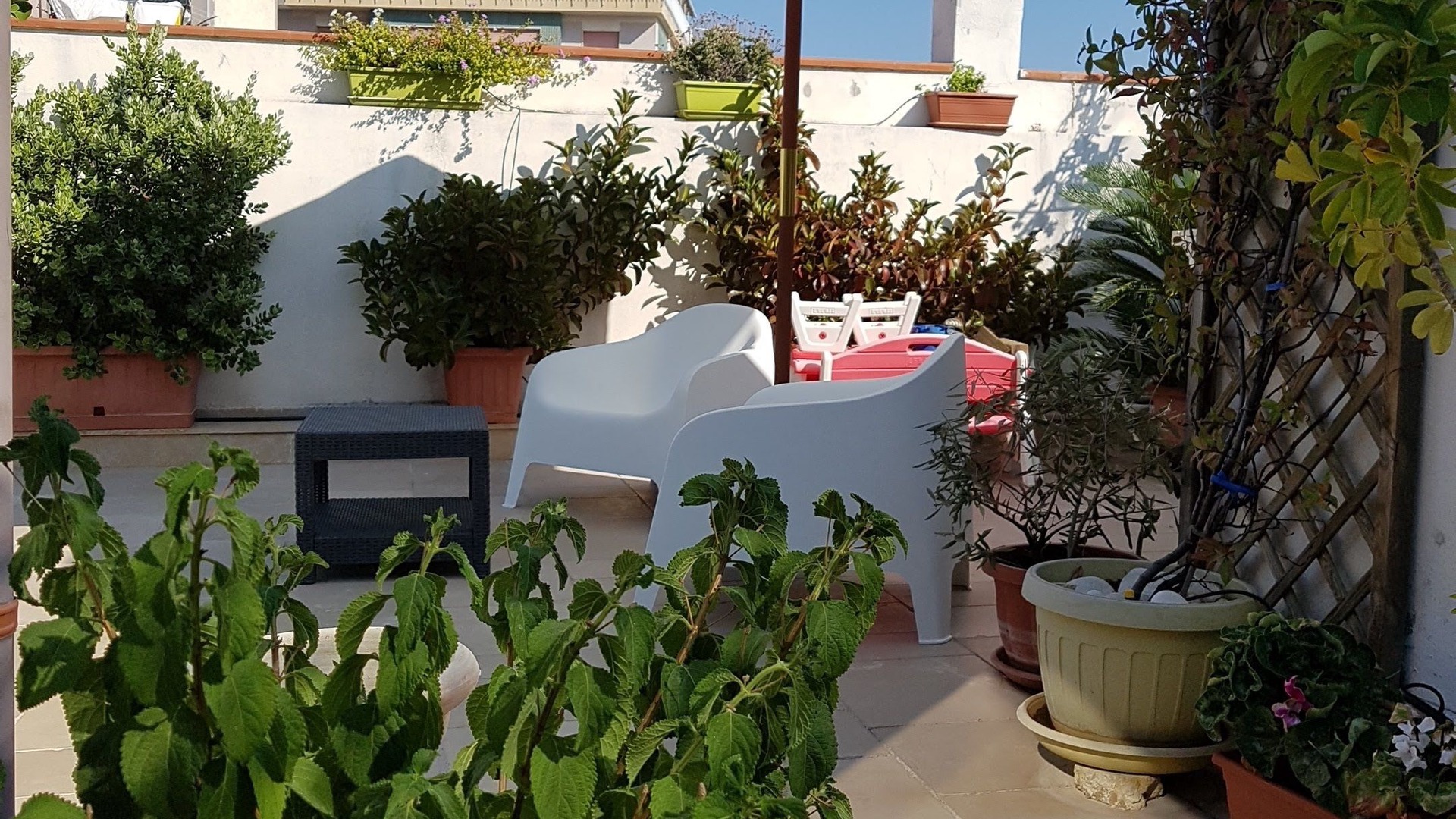 foto de Balcón de patio en Trani