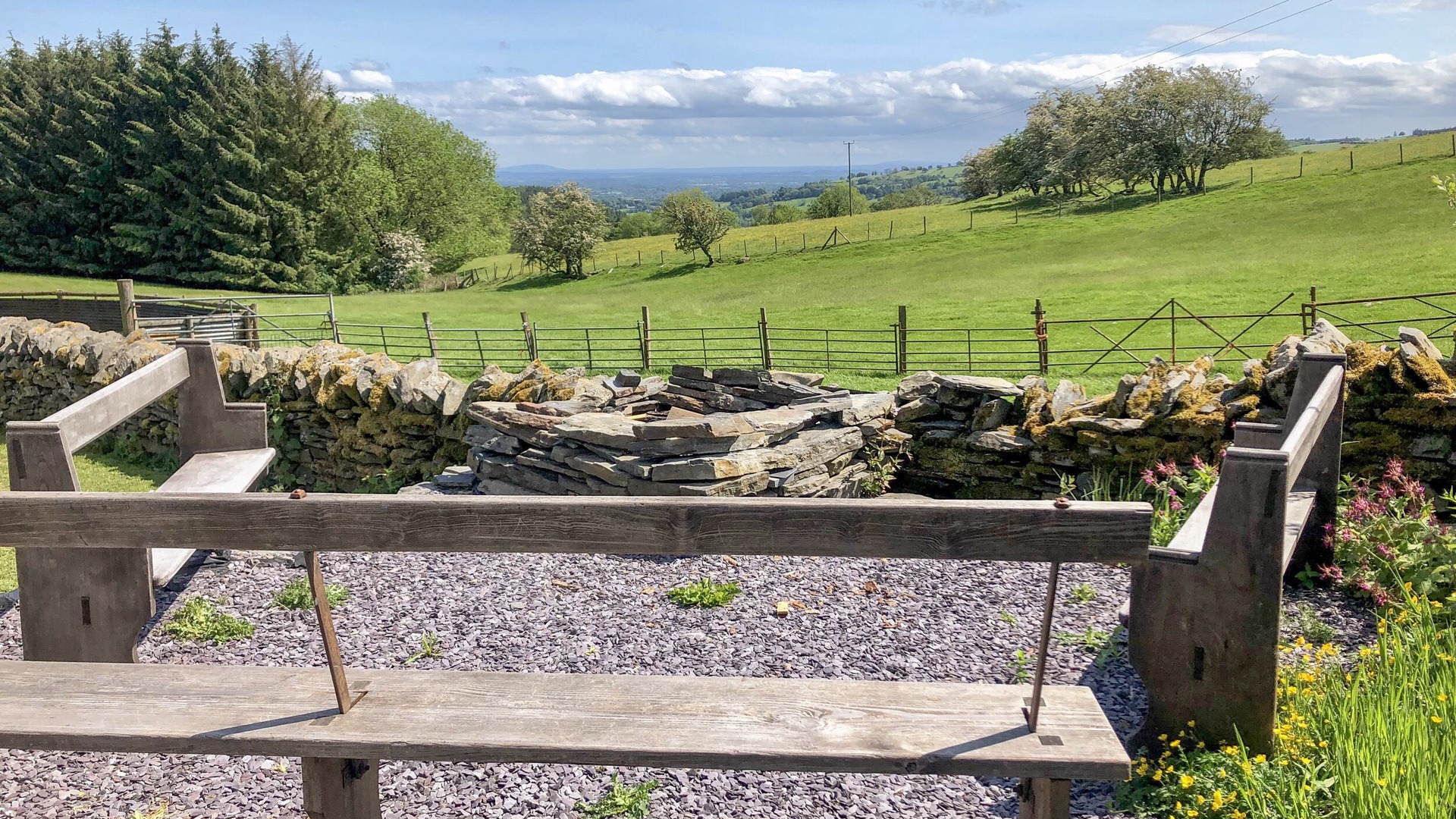 foto de Balcón de patio en Llangollen