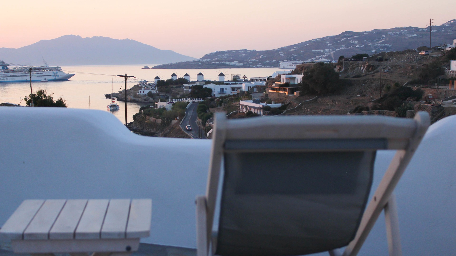foto de Balcón de patio en Mykonos