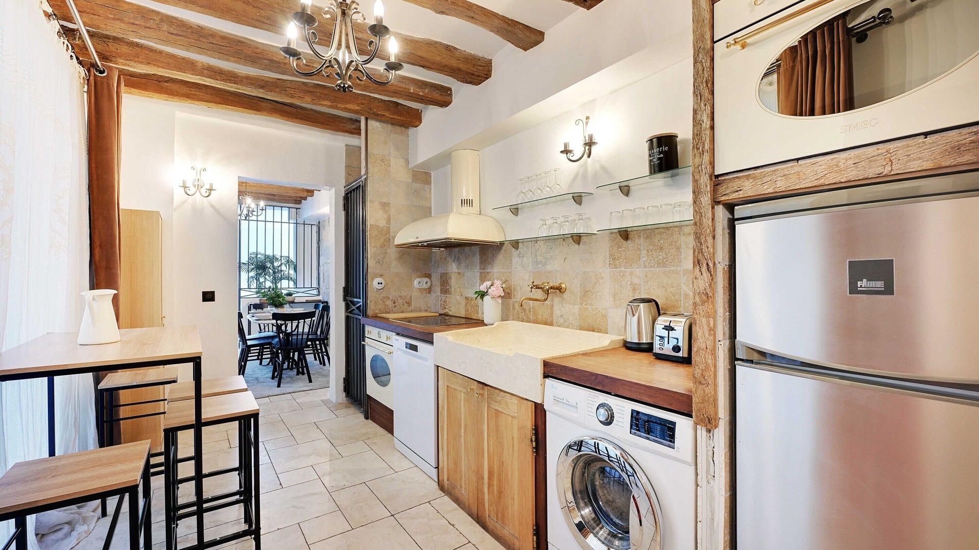 foto de Cocina en Saint-Victor