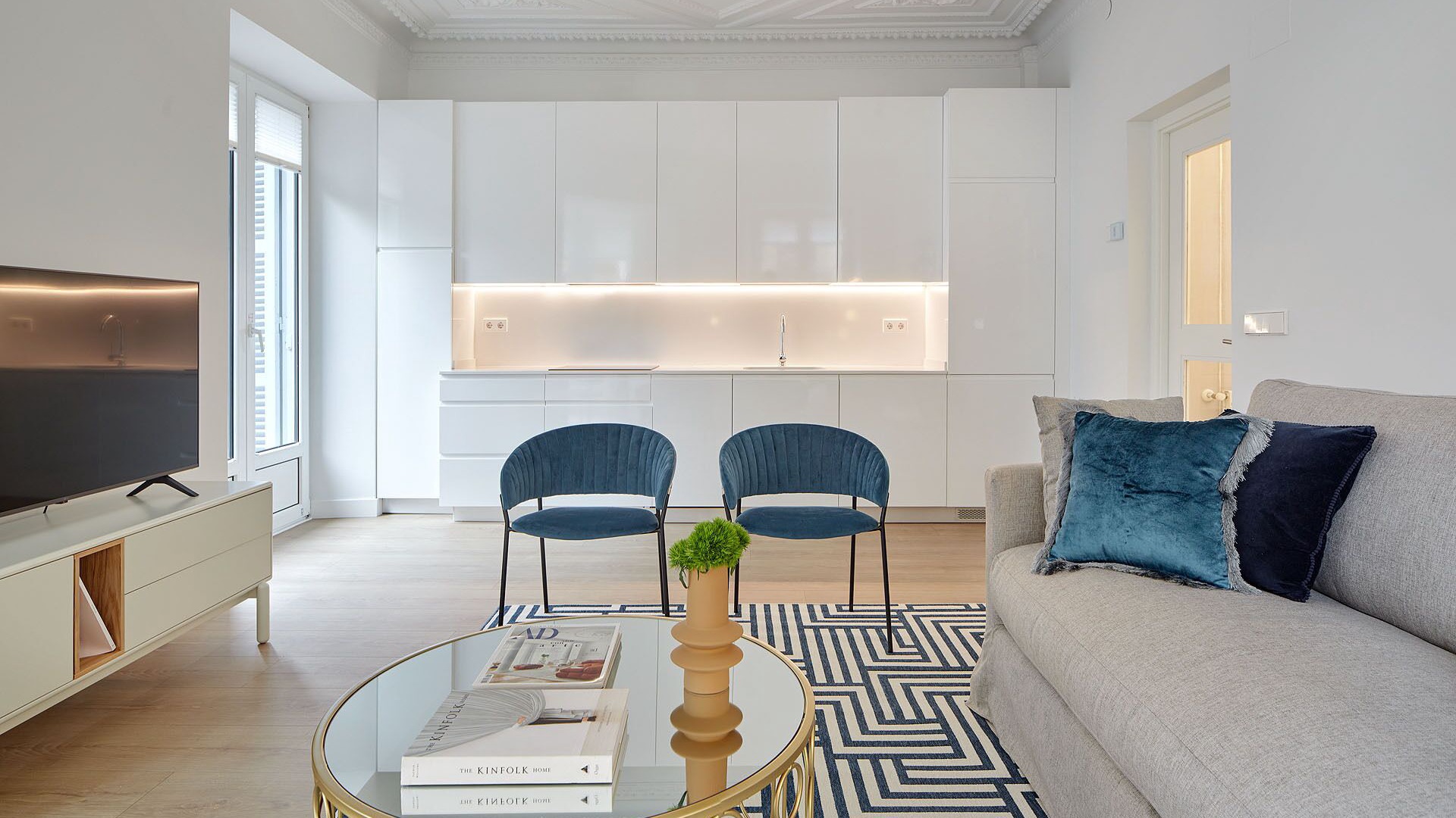 foto de Sala de estar en San Sebastian Centro