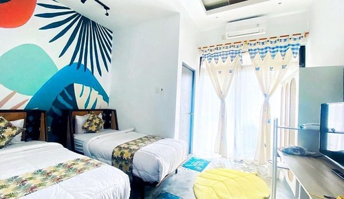 Habitación Deluxe, 2 camas individuales, fumadores, vistas al jardín