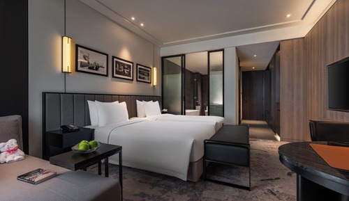 Habitación Premium, 2 camas individuales, Acceso al salón del club, vistas al río