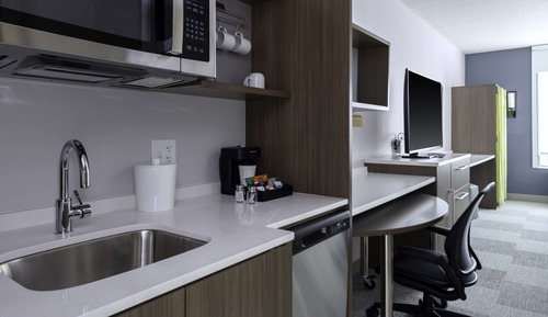 Suite estudio, 1 cama de matrimonio grande, accesible para personas con discapacidad (Hearing)