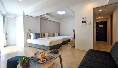 Habitación cuádruple de diseño