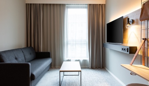 Habitación familiar, 1 cama de matrimonio con sofá cama, no fumadores