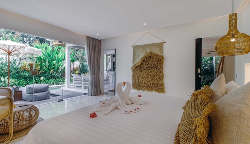 Villa básica, 1 cama de matrimonio grande
