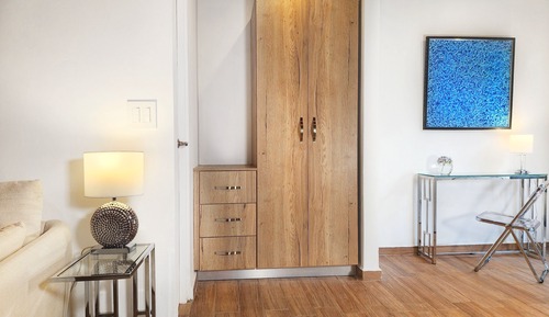 Estudio Deluxe, 1 cama de matrimonio grande, vistas al río, planta baja