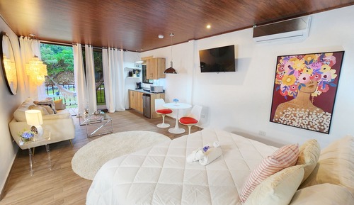 Suite estudio Confort, balcón, vistas al río