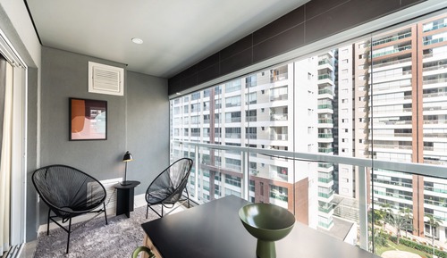 Suite Estudio Business, 1 cama de matrimonio, cocina, vistas a la ciudad