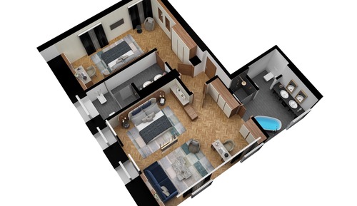 Family Suite, 2 Bedrooms - Kids & Teens Free