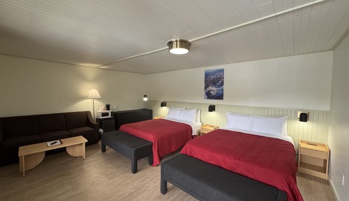 Habitación estándar, 2 camas de matrimonio, no fumadores