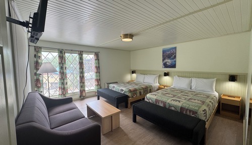 Habitación estándar doble, varias camas, no fumadores