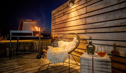 Estudio Deluxe, patio, vistas al canal