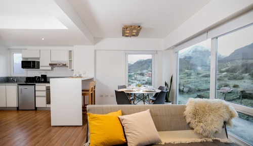 Apartamento Deluxe, 1 habitación, baño privado, vistas a la montaña