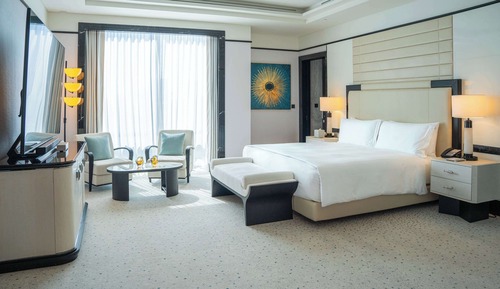 Habitación Deluxe, 1 cama de matrimonio grande, accesible para personas con discapacidad