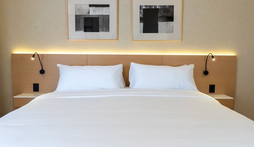 Suite Deluxe, 1 cama de matrimonio grande con sofá cama, cocina básica