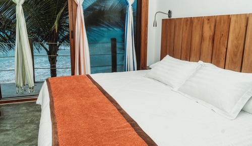 Dúplex Deluxe, 2 habitaciones, vistas al mar, junto a la playa