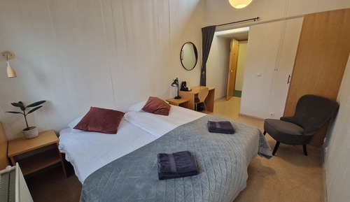 Habitación estándar con 1 cama doble o 2 individuales