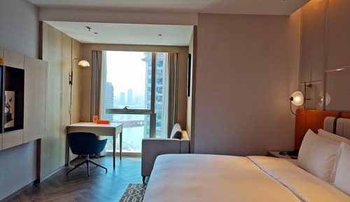 Habitación estándar, 1 cama de matrimonio grande, vistas al río