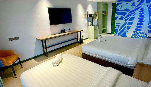 Habitación estándar con 1 cama doble o 2 individuales