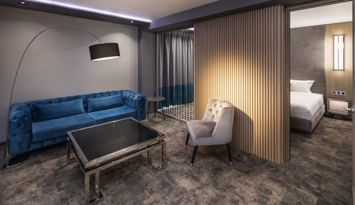 Suite estudio Deluxe, balcón