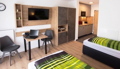 Habitación doble, patio
