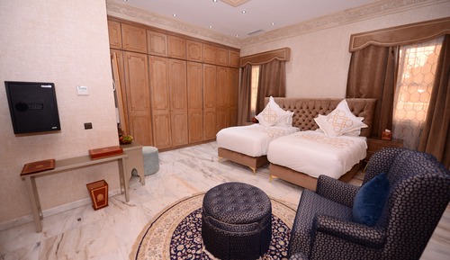 Habitación Grand con 2 camas individuales, 1 habitación, vistas al jardín