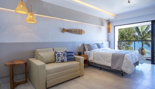 Suite Luxo Frente Mar Casal