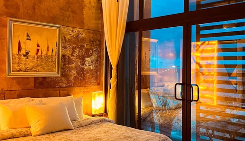 Suite junior, vistas a la bahía