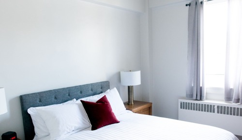 Suite avec chambre fermée