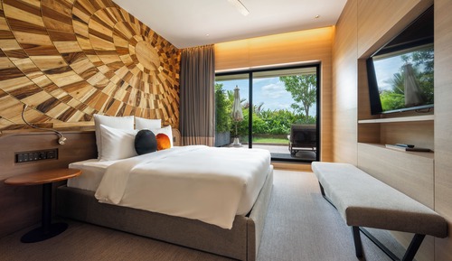 Suite estudio, terraza, vistas al jardín