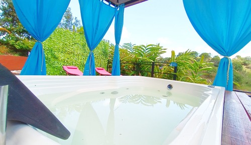 Cabaña Deluxe, 1 cama de matrimonio, no fumadores, vistas al lago Agua Turqueza