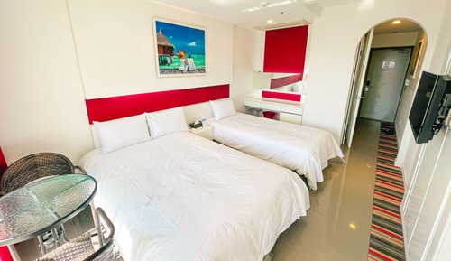 City Deluxe Twin for 2 people (Provided a cup of Americano per stay)