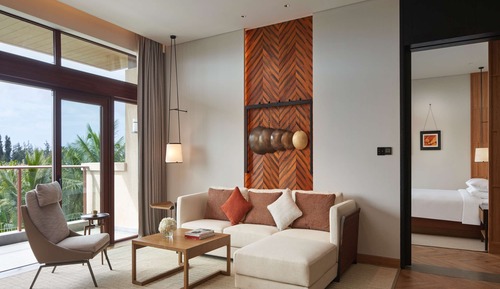 Suite, 2 camas individuales, vistas al jardín