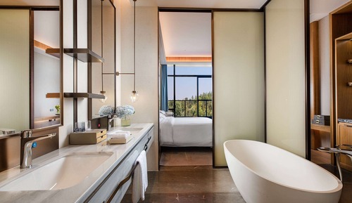 Habitación, no fumadores, vistas al lago