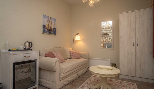 Habitación Deluxe, 1 cama de matrimonio grande con sofá cama