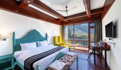 Habitación de lujo, balcón