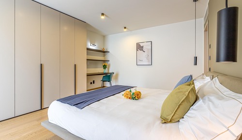 Apartamento familiar, 1 habitación, 2 baños (ICON H 501 Suite Business)
