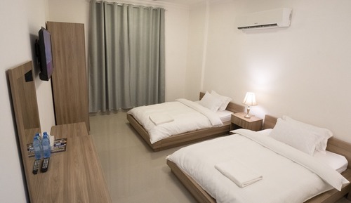 Habitación estándar con 1 cama doble o 2 individuales, 2 habitaciones, no fumadores