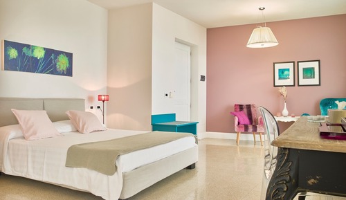 Suite, terraza, vistas al mar