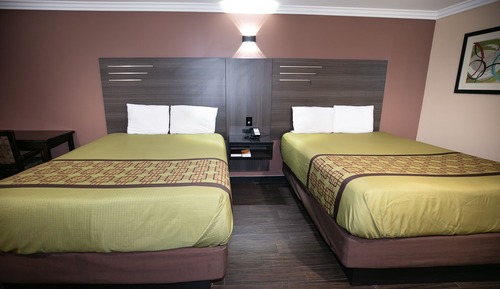 Habitación, 2 camas de matrimonio, accesible para personas con discapacidad, fumadores