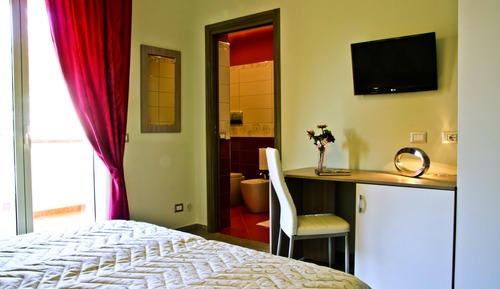 Habitación doble superior, balcón