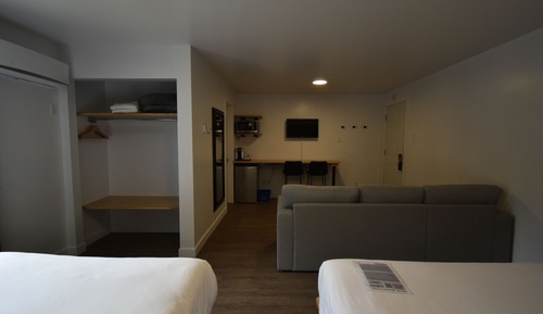 Habitación superior, varias camas